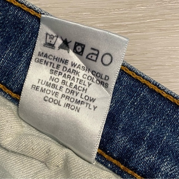 X2 Denim Laboratory Ultra Low Rise Embellished Flare Jean, Size 30 - Picture 11 of 15